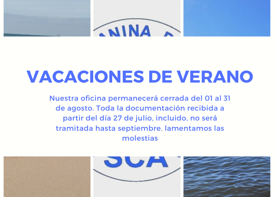 Vacaciones de verano