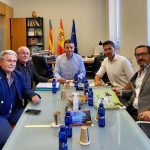 Reunión con la Dirección general de ganadería.